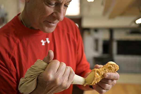 Chester County Hospital spine surgery patient Lou Testa.